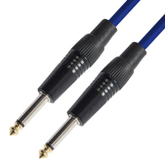 Kinsman Standard Instrument Cable Jack To Jack - 10ft - Blue