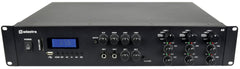Adastra A6 Tri Stereo-Verstärker Hintergrund-Soundsystem PA 6 x 200 W