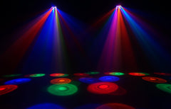 2x Equinox Super Boogie Effect Light Bundle DJ Disco Lighting