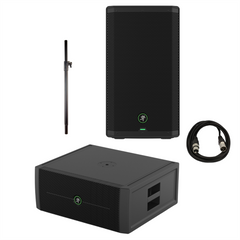 Mackie Thump Sub Go Battery Subwoofer & Thrash 212 Go Battery Speaker Bundle