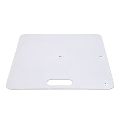 Wentex-Grundplatte – 600 (L) x 600 (B) mm, 14 kg, Weiß (pulverbeschichtet)
