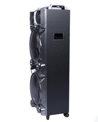 Longstar LP-FY212 2x 12" 8000W Sound System PA DJ Bluetooth Speaker *B Stock*