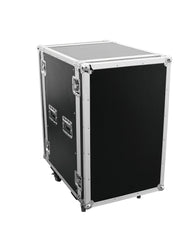 Roadinger Verstärker-Rack Pr-2St, 18 HE, 57 cm mit Rollen