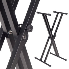 Kinsman Premium Series Double Braced Keyboard Stand (ks129)