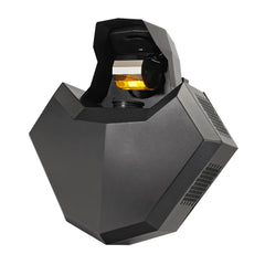 2x Equinox Helix Evo XP 150W Barrel Effect Light Black inc Flightcase