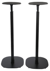 Supports de sol universels pour enceintes Pulse, 727-1171 mm, 10 kg, noirs (la paire)
