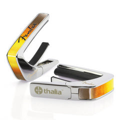 Fender® by Thalia Capo – Sunburst with Black Spaghetti Logo