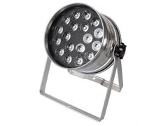 4x HQ Power LED PAR 64 18 x 4W RGBW Chrome Spotlight Theatre Stage