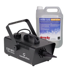 Soundsation Zephiro 600 Snow Machine High Power Snowing Effect 600W inc fluid