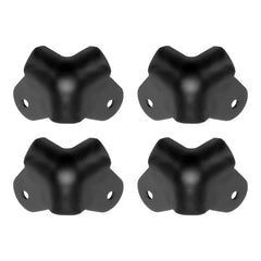 4x Penn Elcom C1824K Cabinet Corners Black