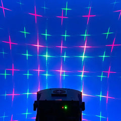 2x Lumière Laser Kam Derby 8 LED Inc. Câble DMX Gratuit