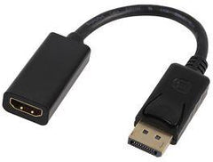 Pro Signal DisplayPort Plug to HDMI Socket Adaptor Laptop Convertor