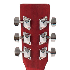 Encore Acoustic Guitar - Redburst