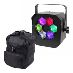 Equinox Hypnos Quad LED Effet Eau Lumière inc. Sac de transport