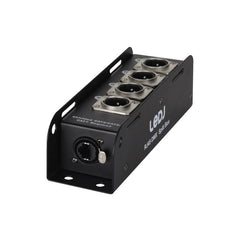 Adaptateur multicœur LEDJ EtherCON vers DMX, fiches XLR mâles à 3 broches