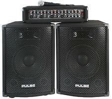 Pulse 2 x 100w DJ PA System Kit *B Stock*