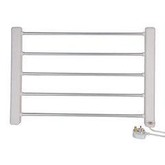 Pro-Elec Heated Electric Towel Rail 65W Plug into Mains Bathroom *B-Stock