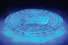 LYYT Corde LED Bleu Clair 50m