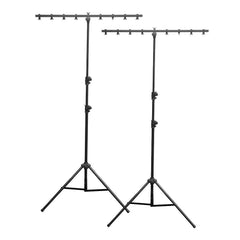 2x Chauvet DJ CH-06 T Bar Tripod Lighting Stand