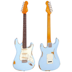 Vintage V6 Icon - Distressed Laguna Blue