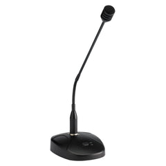 Audiophony PA-Schwanenhalsmikrofon mit geschaltetem Sockel, XLR-Buchse und Din
