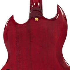 Vintage Vs6 3 Pick Up Guitar - Gold Hardware - Cherry Red
