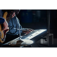 LD Systems MAUI 28 G2 W Système de sonorisation colonne compacte avec mixeur et Bluetooth blanc