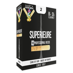 Marca Reed Clarinet Sib Superieure Cut 2  - Pk Of 10