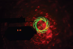 QTX Tetra LED Moonflower + Ripple + Strobe/UV + Lasereffekt