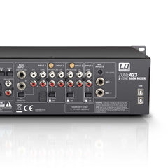 LD Systems ZONE 423 19" 2-Zone Mixer 2U