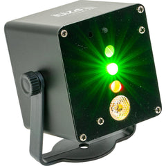 Ibiza TINYLED-LASRGB Battery Pocket Size 3W RGB LED & Laser Effect