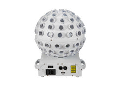 Eurolite AKKU B-40 Laser Beam Effect AIR White Battery Powered LED Mirrorball Effect inc Laser