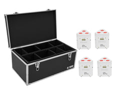 Eurolite Set 4X Akku Tl-3 Tcl Weiß + Tasche Tdv-1