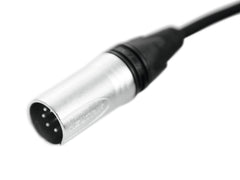 Psso DMX-Kabel XLR 5Pin 5M Bk Neutrik