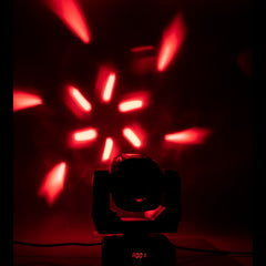 Ibiza Light Rolling Eye LED Lyre Effet Wash 6 x 12W