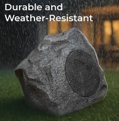 Eagle 4" Garden Rock Speaker 15W 8 ohm Granite