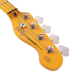 Vintage V51 Bass Guitar - 2 Tone Sunburst