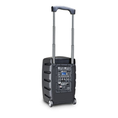 LD Systems ROADBUDDY 10 HBH Enceinte Bluetooth à 2 piles avec mixeur, micro et casque