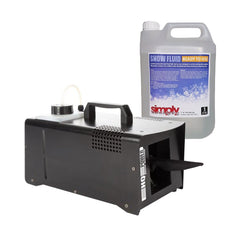 HQ Power Machine à neige 800 W effet neige fête de Noël avec fluide 5 L