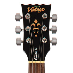 Vintage V10 Coaster Electric Guitar Pack - Gloss Black