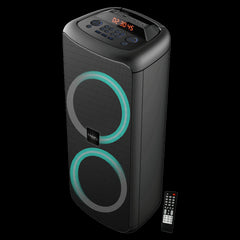 Ibiza Sound Rainbow BOÎTE DE SON HAUTE PUISSANCE 2 X 10" 1000W AVEC BLUETOOTH, USB