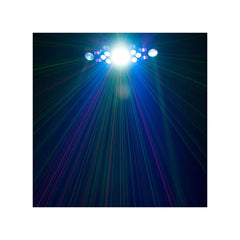 Eliminator Furious Five RG Effects Light, Derby Laser UV Color Wash