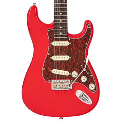 Vintage V60 Coaster Electric Guitar Pack - Gloss Red