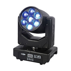 Showtec Shark Zoom Wash One 7 x 15W RGBW LED Moving Head DJ Disco
