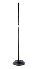 PLS00055 Pulse Pied de Microphone à Base Ronde Robuste Noir *Stock B