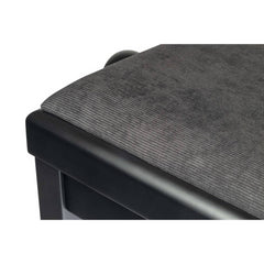 Proel Adjustable Piano Bench with Velvet Seat Black