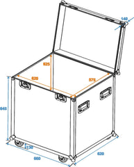 Roadinger Valise Tour Universelle 60Cm Avec Roues Pro