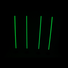4x Intimidation ILLUMATUBE DJ LED Colour Stick Light Battery inc Remote Wifi App *B-STOCK*