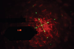QTX Tetra LED Moonflower + Ripple + Strobe/UV + Lasereffekt