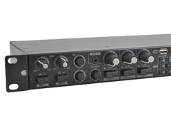 Q-Venue Sound QMEDIAMIX52 5ch Media Mixer Rackmount Bluetooth Install